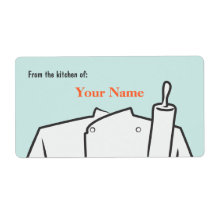 Pastry Chef Label