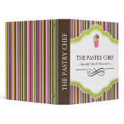 Pastry Chef Portfolio Binder binder