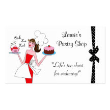 Pastry Diva Business Cards
