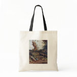 Pasture With Two Sleeping Shepherdesses By Siberec Tote Bag