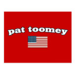 Pat Toomey American Flag Postcard