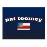 Pat Toomey American Flag Postcard