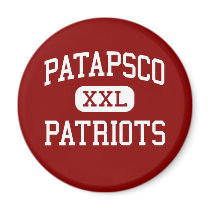 Patapsco - Patriots - High - Baltimore Maryland magnets by customteamsportswear Patapsco - Patriots - High - Baltimore Maryland magnets