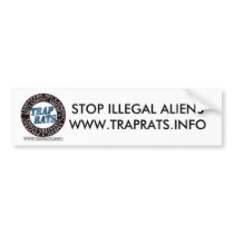 patch logo, STOP ILLEGAL ALIENSWWW.TRAPRATS.INFO bumper stickers by dannyonky patch logo, STOP ILLEGAL ALIENSWWW.TRAPRATS.INFO bumper stickers