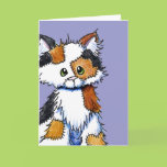 Patches Calico Kitty Greeting Card