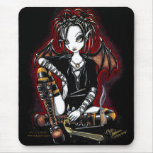 Patchouli Dark Faery Incense Fantasy Mousepad