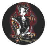 Patchouli Dark Fairy Incense Fantasy Stickers