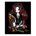 Patchouli Gothic Incense Faerie Fantasy Poster posters by mykajelina Patchouli Gothic Incense Faerie Fantasy Poster posters