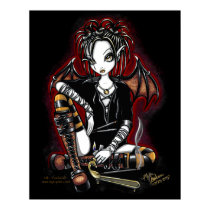 Patchouli Gothic Incense Faerie Fantasy Poster posters by mykajelina Patchouli Gothic Incense Faerie Fantasy Poster posters