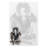 "Patchouli" Gothic Incense Fairy Art Stationery