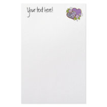 Patchwork 08 Royal Purple Stationery Paper