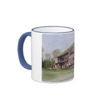 Patchwork Barn-mug