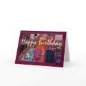Patchwork birthday card