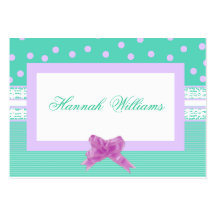 Patchwork Calling Card Business Cards