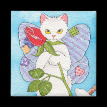 Patchwork Catterfly magnets