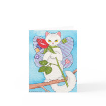 Patchwork Catterfly Notecard cards
