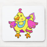 Patchwork Chicken Mouse Pad