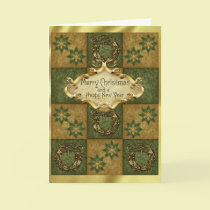 Patchwork Christmas cards