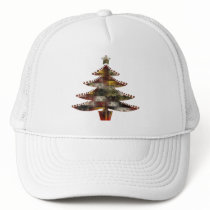 Patchwork Christmas Mesh Hats