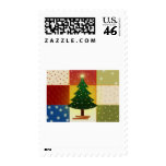 Patchwork Christmas tree