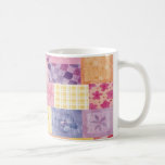 patchwork cup coffee mugs
