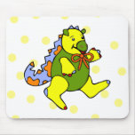 Patchwork Dinosaur Mousepads