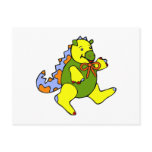 Patchwork Dinosaur Postcards
