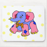 Patchwork Elephant Mousepad