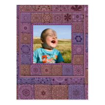 Patchwork Enthusiast Photo Frame Post Cards