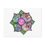 Patchwork Flower - 018 Post Cards