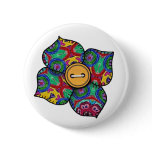 Patchwork Flower - 21 buttons