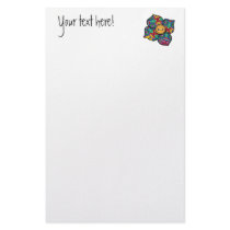 Patchwork Flower - 21 Stationery Design