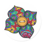 Patchwork Flower - 21 Sticker