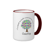 Patchwork Genealogy Coffee Mug