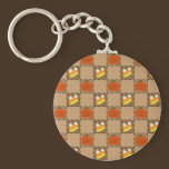 Patchwork Halloween Keychain keychains