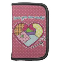 Patchwork Heart - Love you sew much! planners
