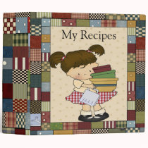 Patchwork II Recipe Binder binders