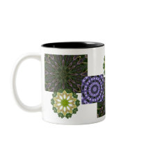 Patchwork K mugs