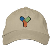 Patchwork Letter Y Baseball Cap