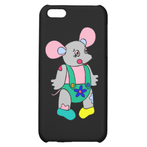 Patchwork Mouse Case For iPhone 5C