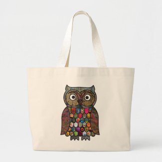 Patchwork Owl bag