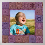 Patchwork Photo Template Poster