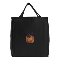 Patchwork Pumpkin embroidered bags by Embroidery4U Patchwork Pumpkin embroidered bags