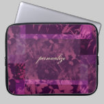Patchwork Purple Personalized Laptop Sleeve Electr laptop sleeves