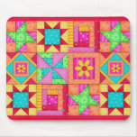 Patchwork Quilt Blocks Mousepad