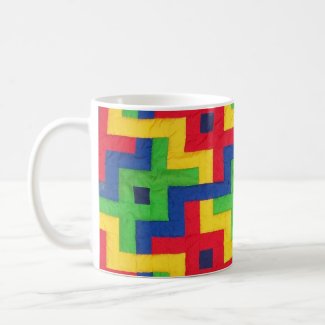 'Patchwork Quilt' Coffee Mug mug