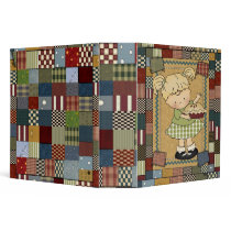 Patchwork Recipe Binder
