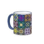 Patchwork Squares Mug