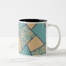 Patchwork With Stitching - 05 Coffee Mugs