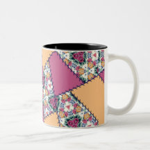 Patchwork With Stitching - 07 Coffee Mugs